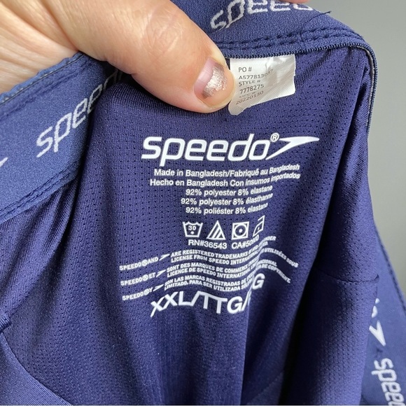 Speedo‎ swim trunks blue size XXL - Picture 5 of 6